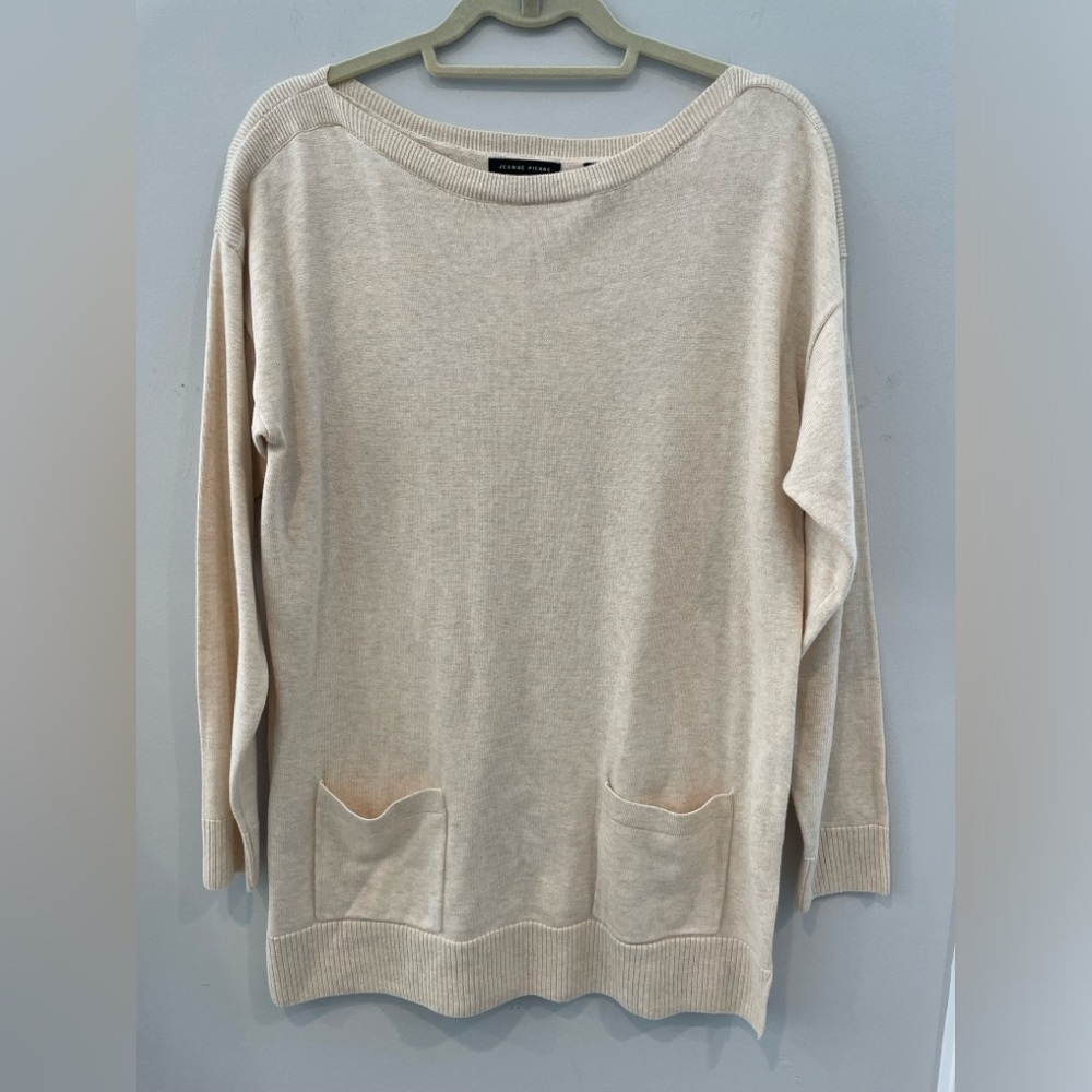 Jeanne Pierre all cotton sweater